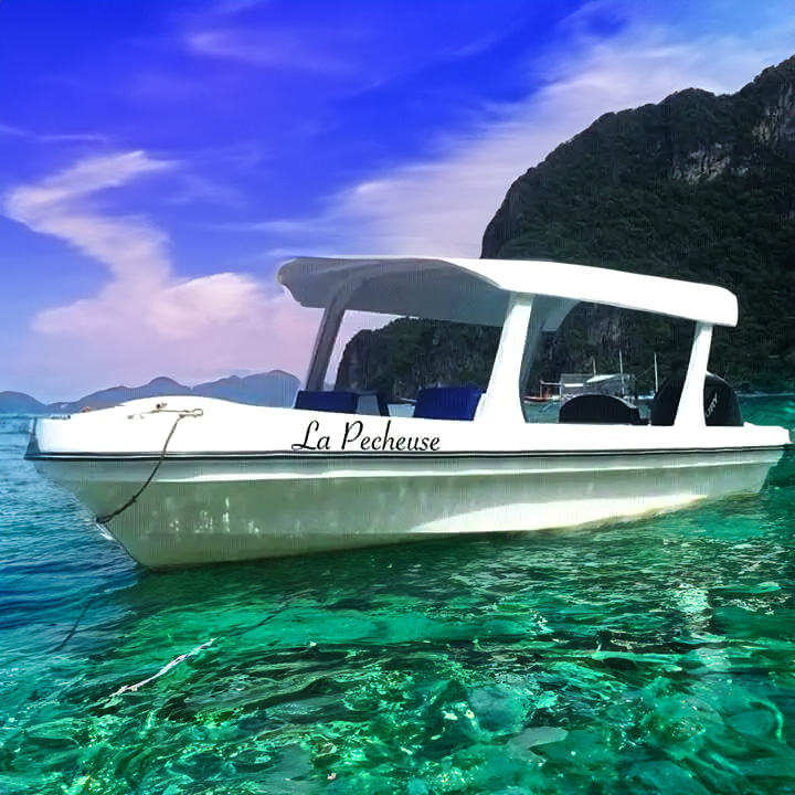 Lagon d'El Nido dans une ambiance calme au petit matin